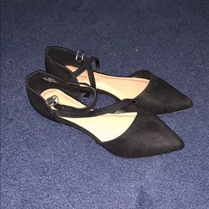 Madden girl black flats